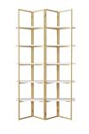 W Katlanır Gold Metal Vitrin