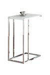 Side Gümüş Metal C Yan Sehpa